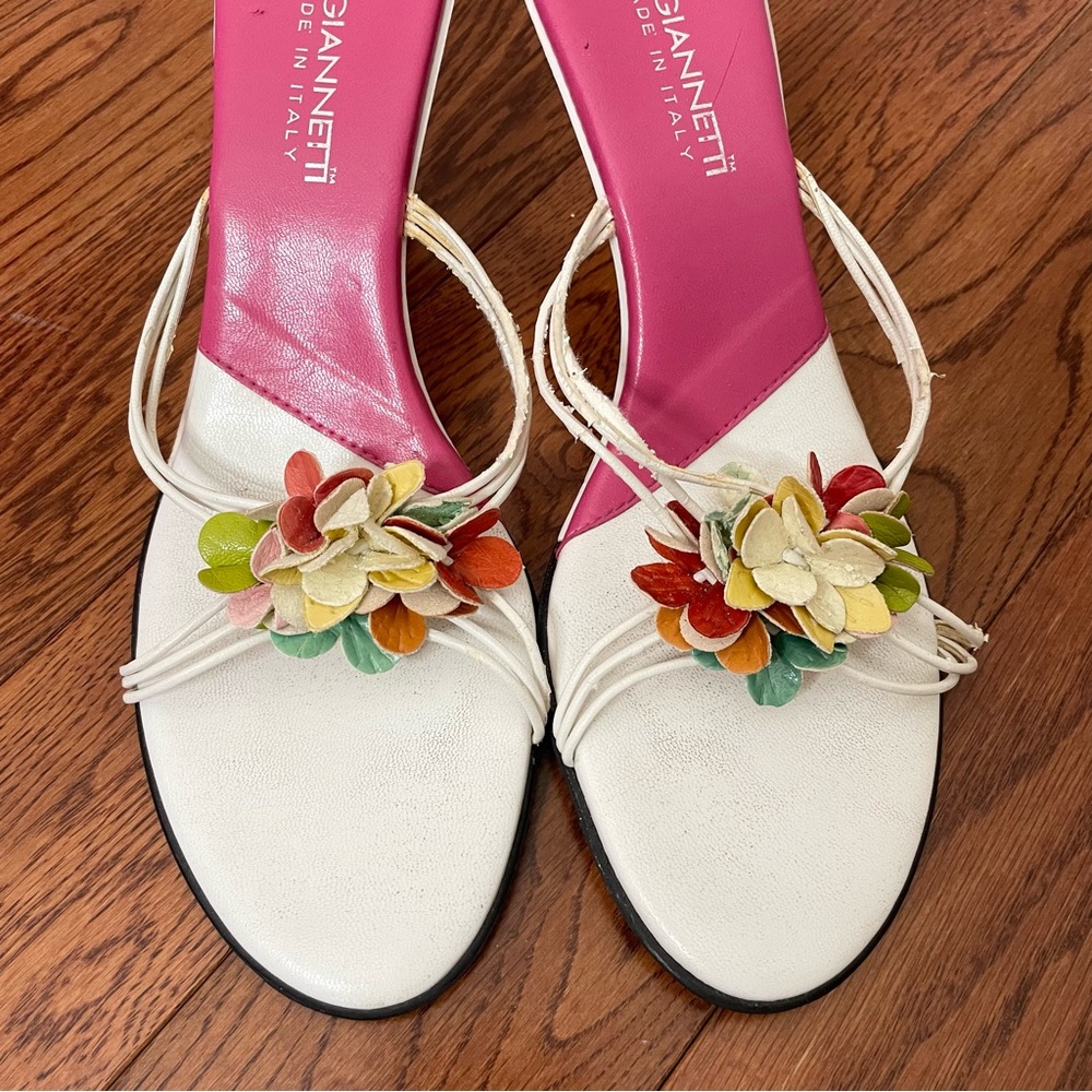 Vintage Y2K flower heels 💐 by A. Giannetti - Picture 2 of 4